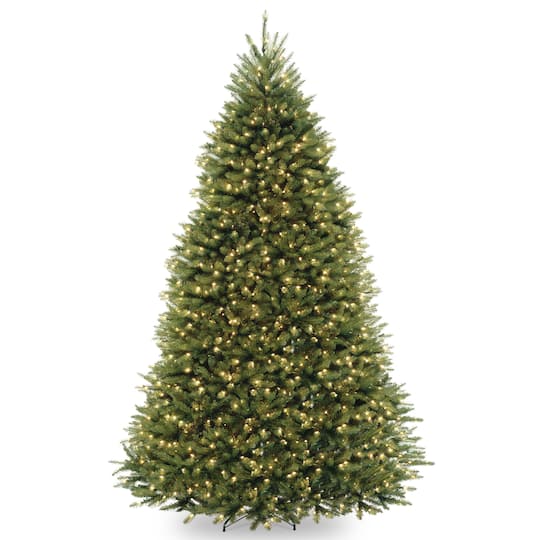 9 ft. Pre-Lit Dunhill® Fir Medium Profile Artificial Christmas Tree, Clear Lights